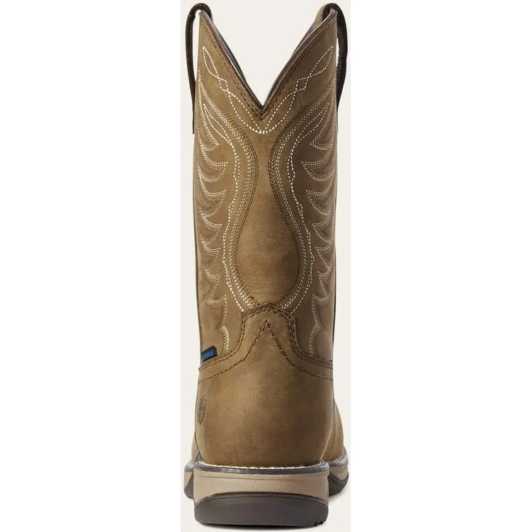 Ariat Women's Anthem Composite Toe Western Work Boot -Brown- 10031664