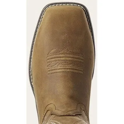 Ariat Women's Anthem Composite Toe Western Work Boot -Brown- 10031664