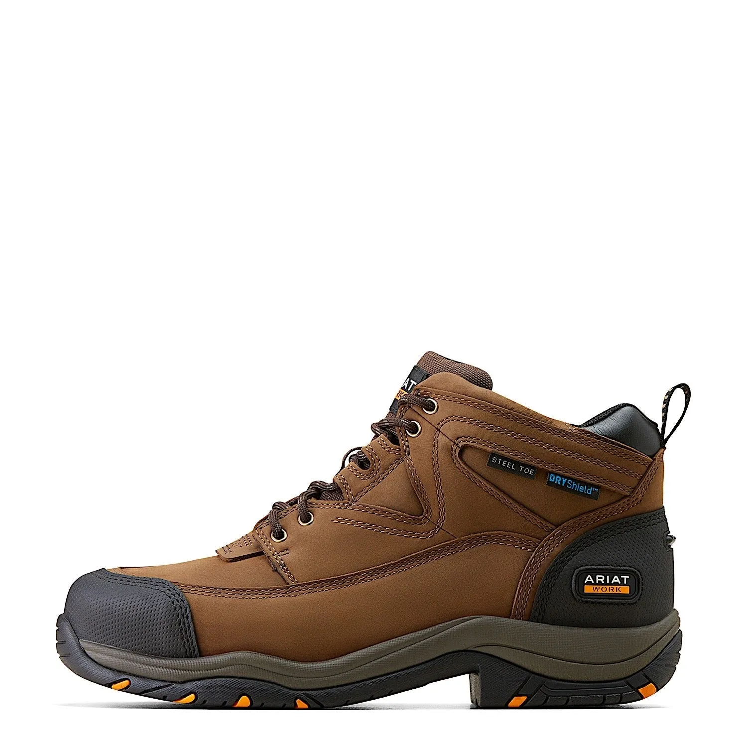 Ariat Womens Duraterrain H20 Steel Distressed Brown Boots