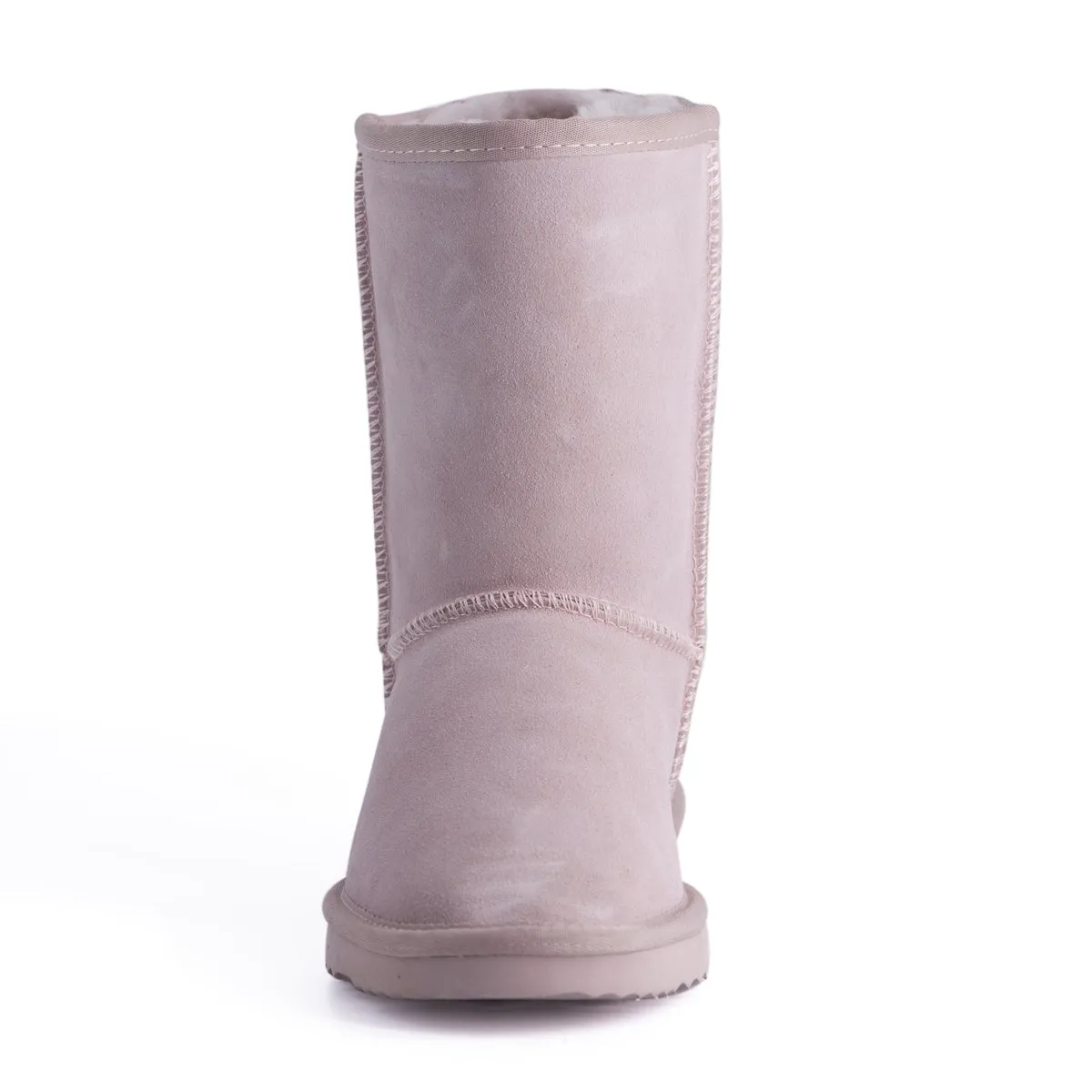 AUS WOOLI UGG MID CALF SHEEPSKIN BOOT - Pale Pink