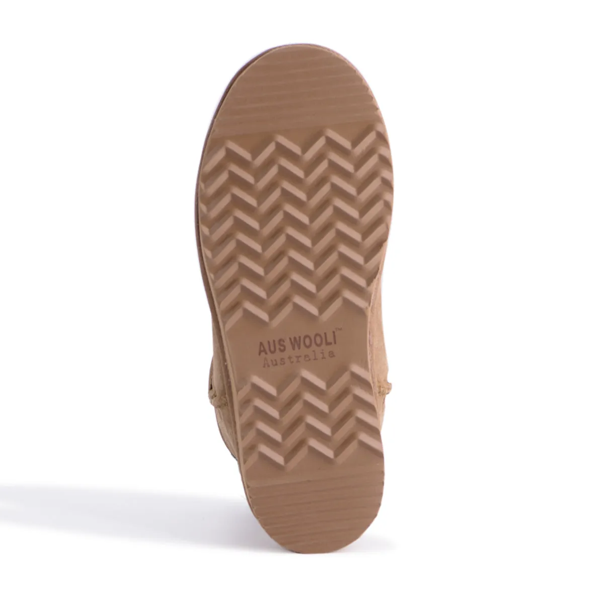 AUS WOOLI UGG UNISEX SHEEPSKIN WOOL SYDNEY Slippers - Chestnut/Tan