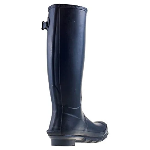 Barbour Womens Bede Snow Wellingtons Mid Calf Winter Waterproof Boots - Navy - 5-36