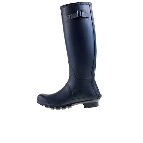 Barbour Womens Bede Snow Wellingtons Mid Calf Winter Waterproof Boots - Navy - 5-36