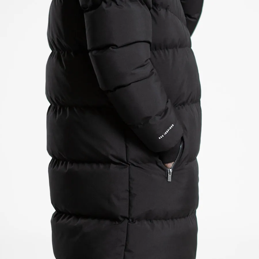 Bee Inspired Signature Parka Jacket Black