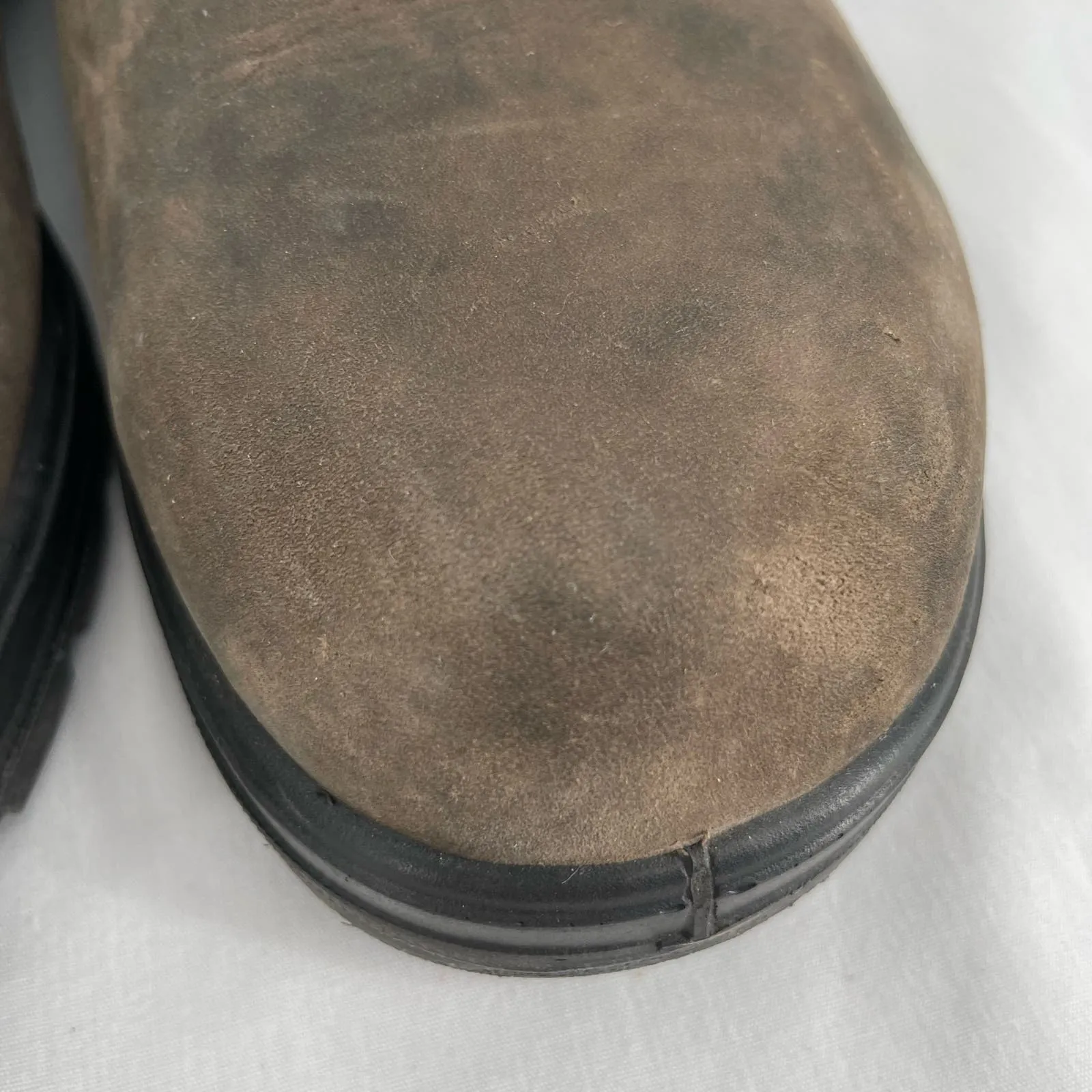 Blundstone #584 Rustic Brown Thermal Leather Chelsea Style Insulated Work Boots Size AU 5.5