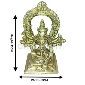Brass Handcrafted Barah Avatar Idol.