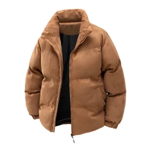 Bruno Suede Puffer Jacket