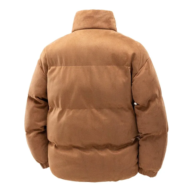 Bruno Suede Puffer Jacket