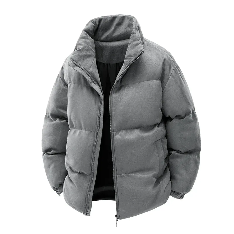 Bruno Suede Puffer Jacket