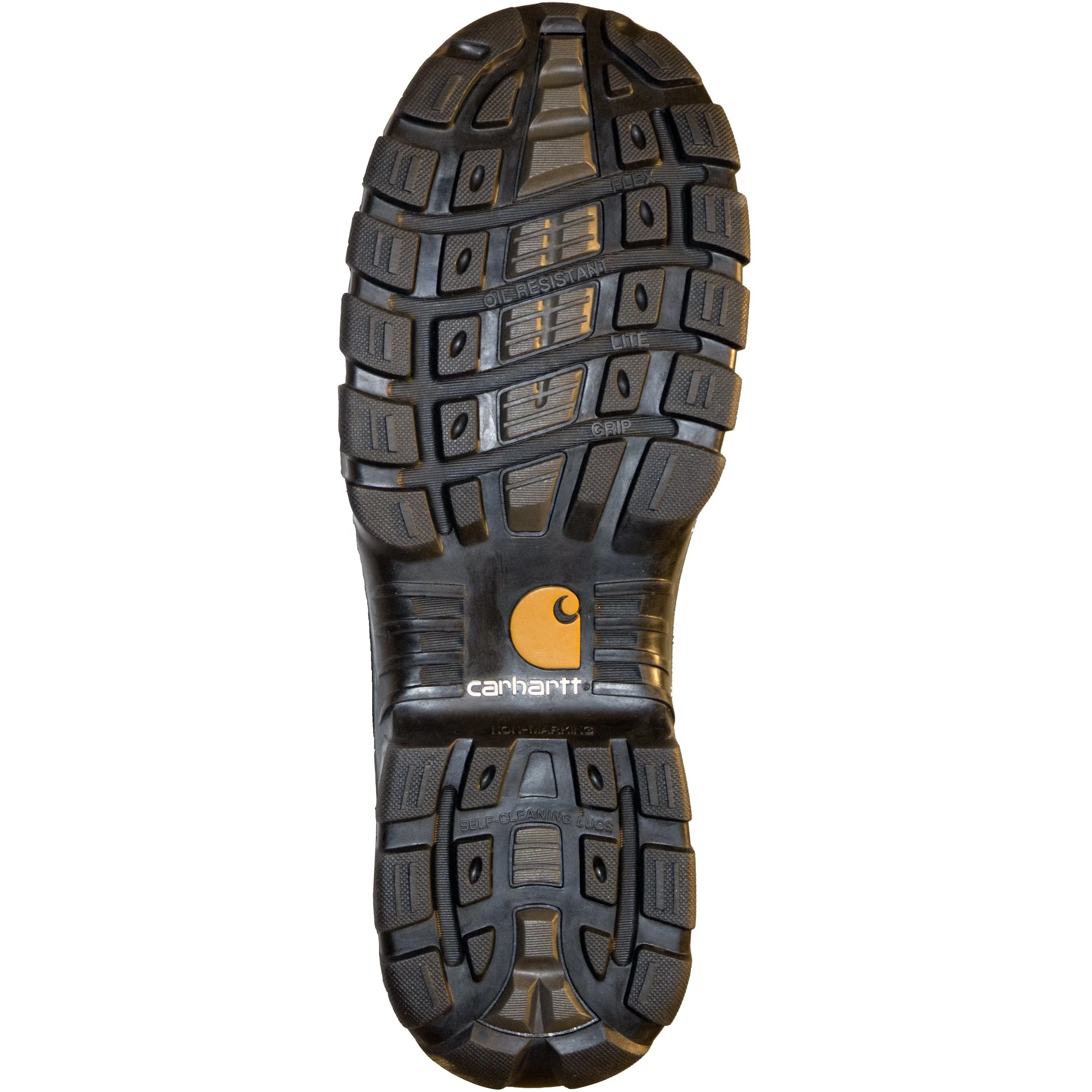 Carhartt Men's 8" Composite Toe Metguard Waterproof Work Boot Brown CMF8720