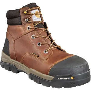 Carhartt Men's Ground Force 6" Composite Toe Waterproof Work Boot - Brown - CME6355