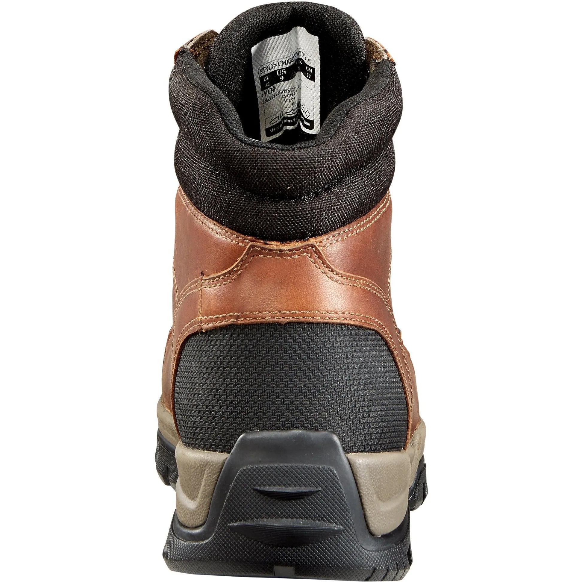 Carhartt Men's Ground Force 6" Composite Toe Waterproof Work Boot - Brown - CME6355
