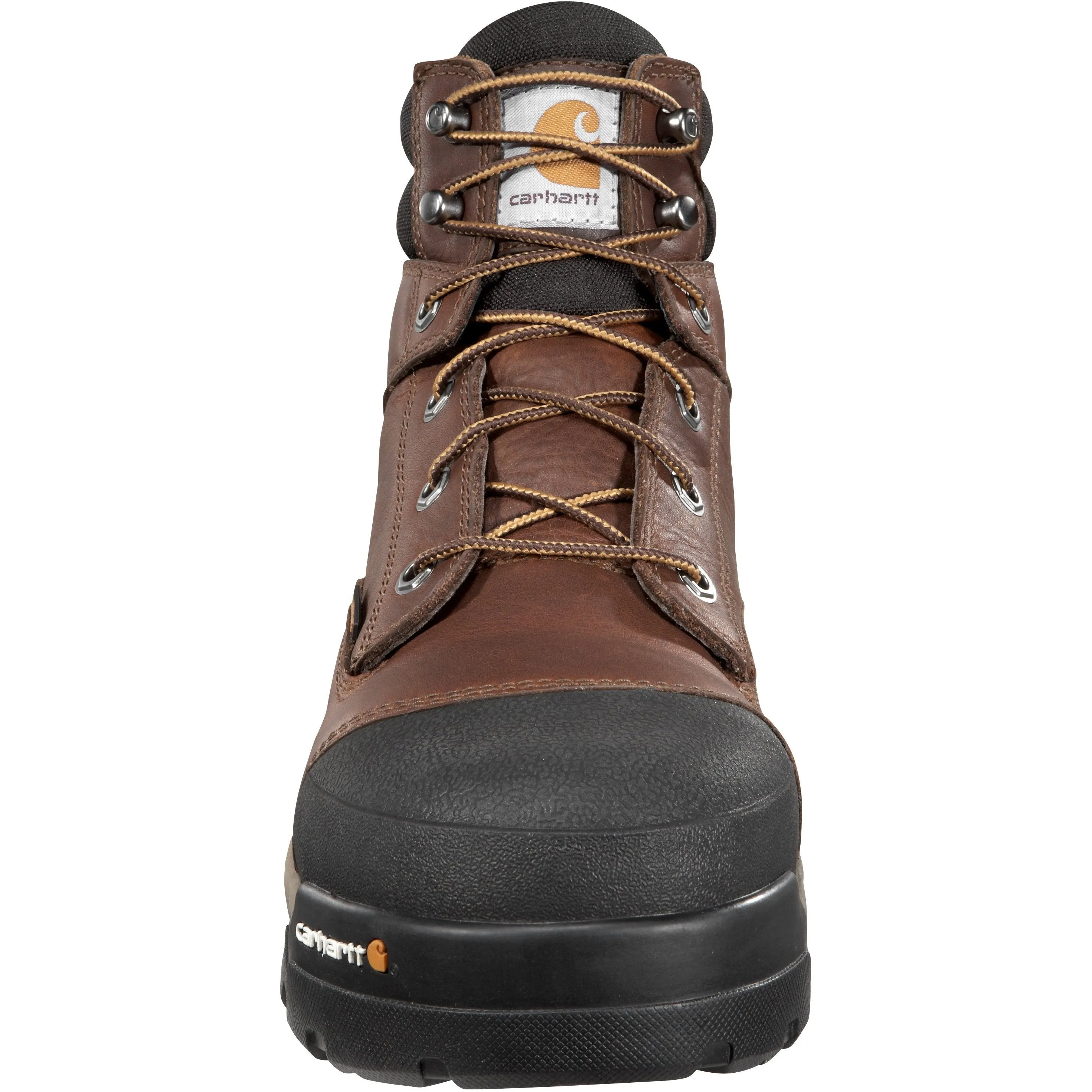 Carhartt Men's Ground Force 6" Composite Toe Waterproof Work Boot - Brown - CME6355