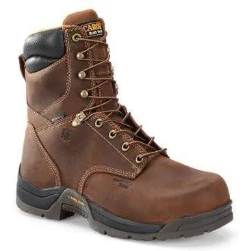 Carolina Men's Bruno Hi 8" Waterproof Comp Toe Work Boot - Brown - CA8520