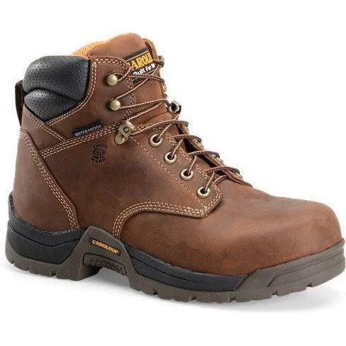 Carolina Men's Bruno Lo 6" Soft Toe Waterproof Work Boot - Brown - CA5020