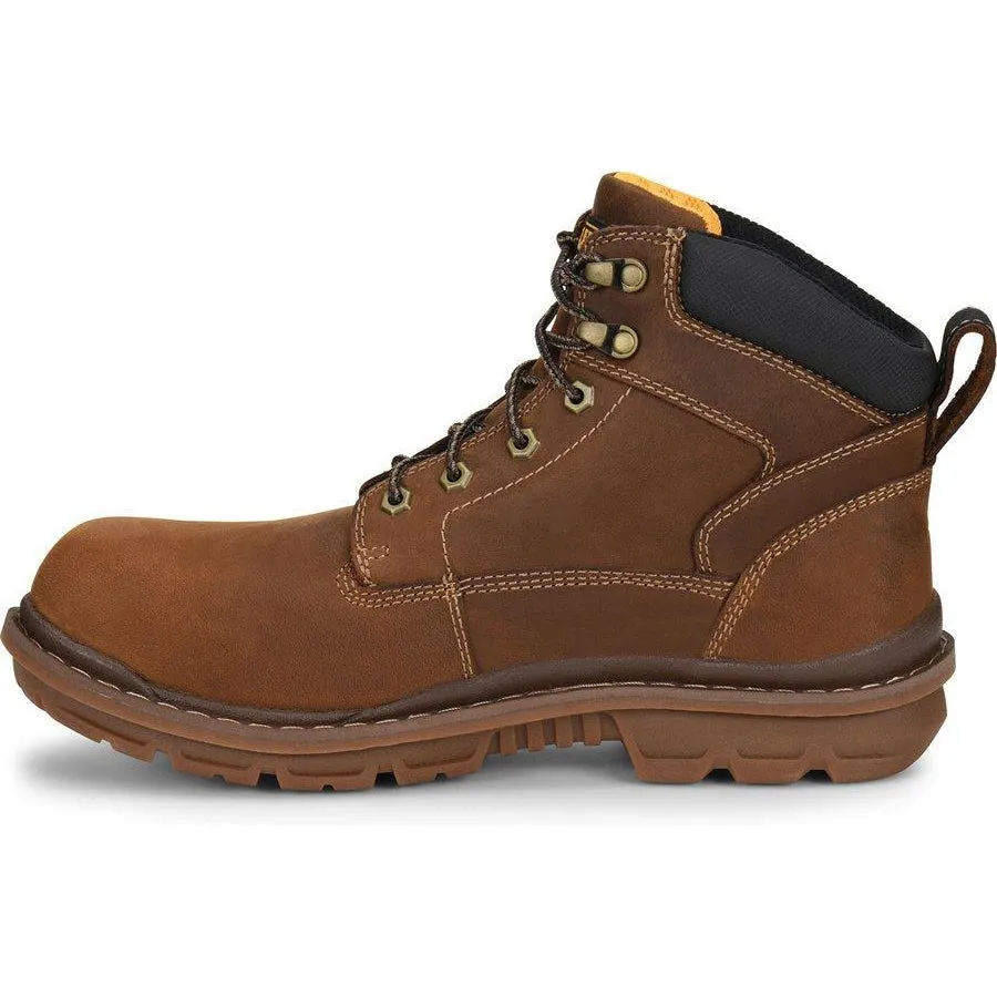 Carolina Men's Dormite 6" Composite Toe Waterproof Work Boot - Dark Brown - CA3558