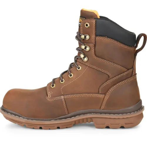 Carolina Men's Dormite 8" Composite Toe Waterproof Work Boot  - Brown - CA8558