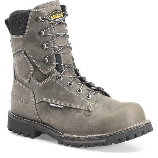 Carolina Men's Pitstop 8" Comp Toe Waterproof Work Boot - Black - CA8532