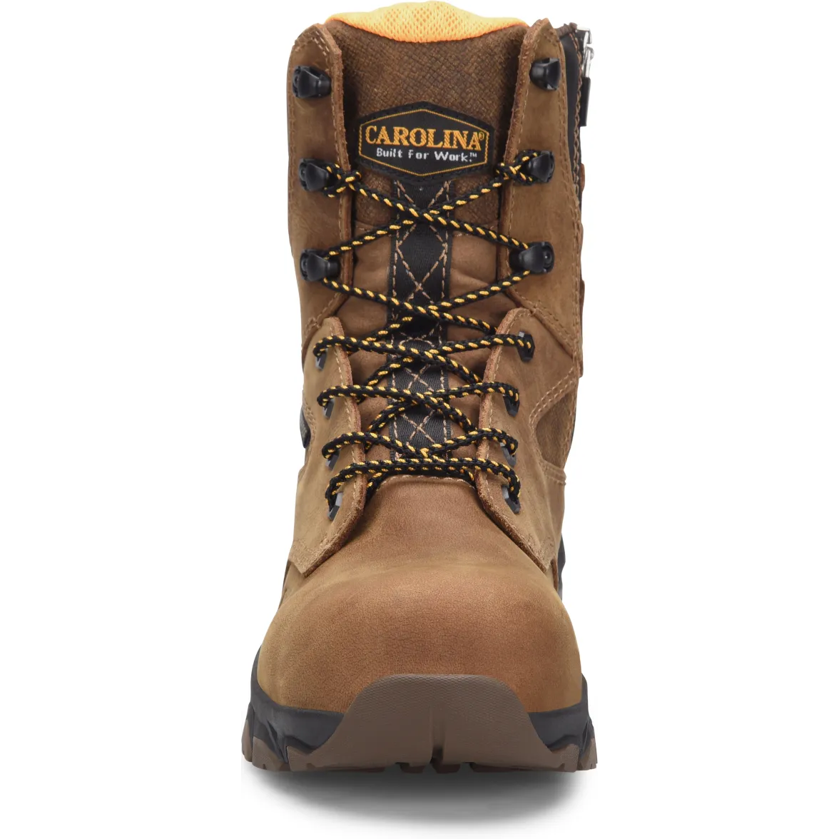Carolina Men's Subframe 8" Waterproof Side Zip Comp Toe Work Boot -Brown- CA5552