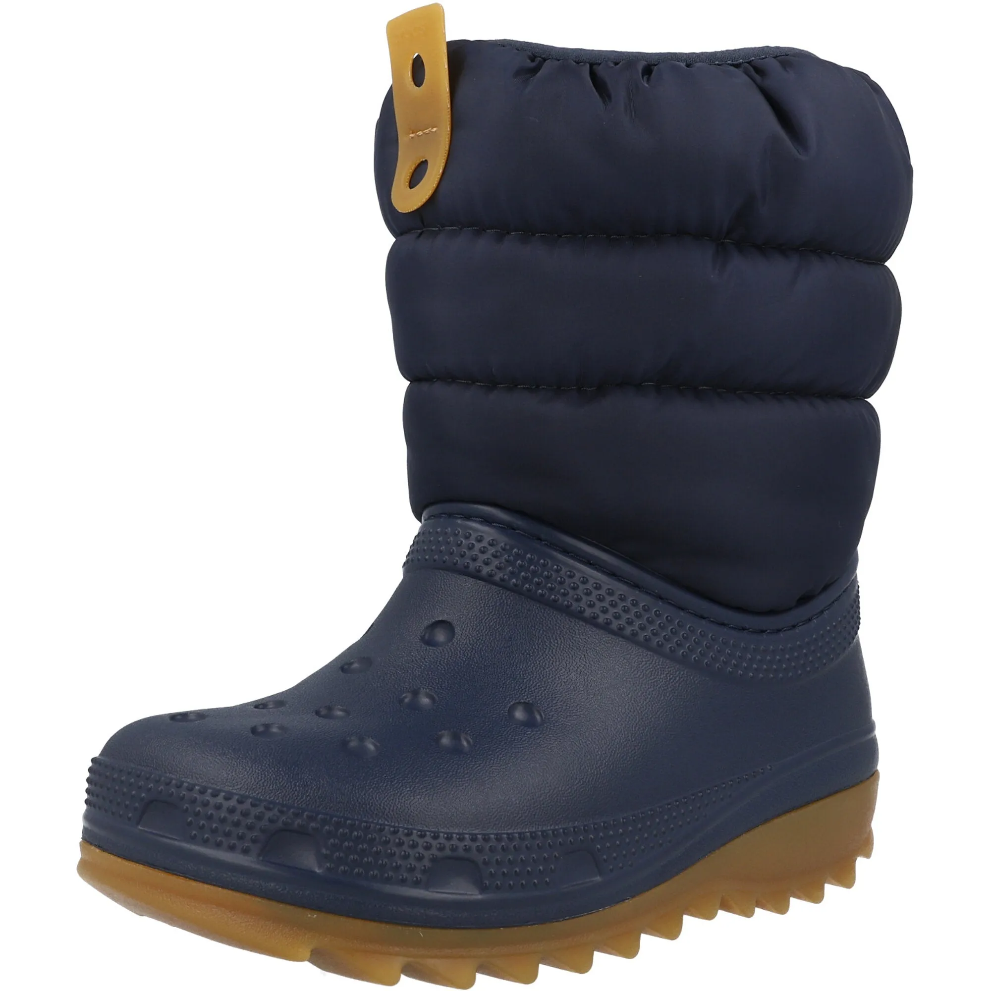 Crocs Kids Classic Navy Neo Puff Boots