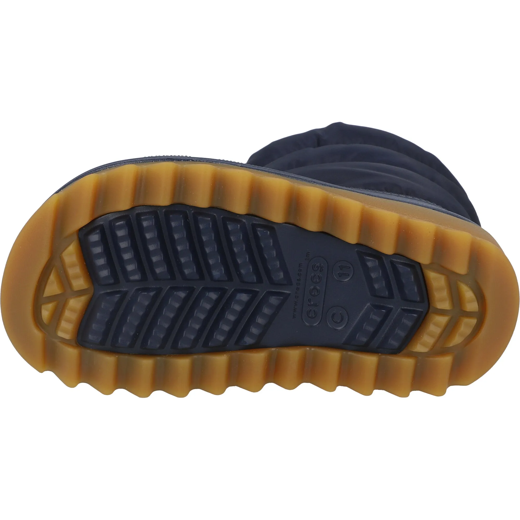 Crocs Kids Classic Navy Neo Puff Boots