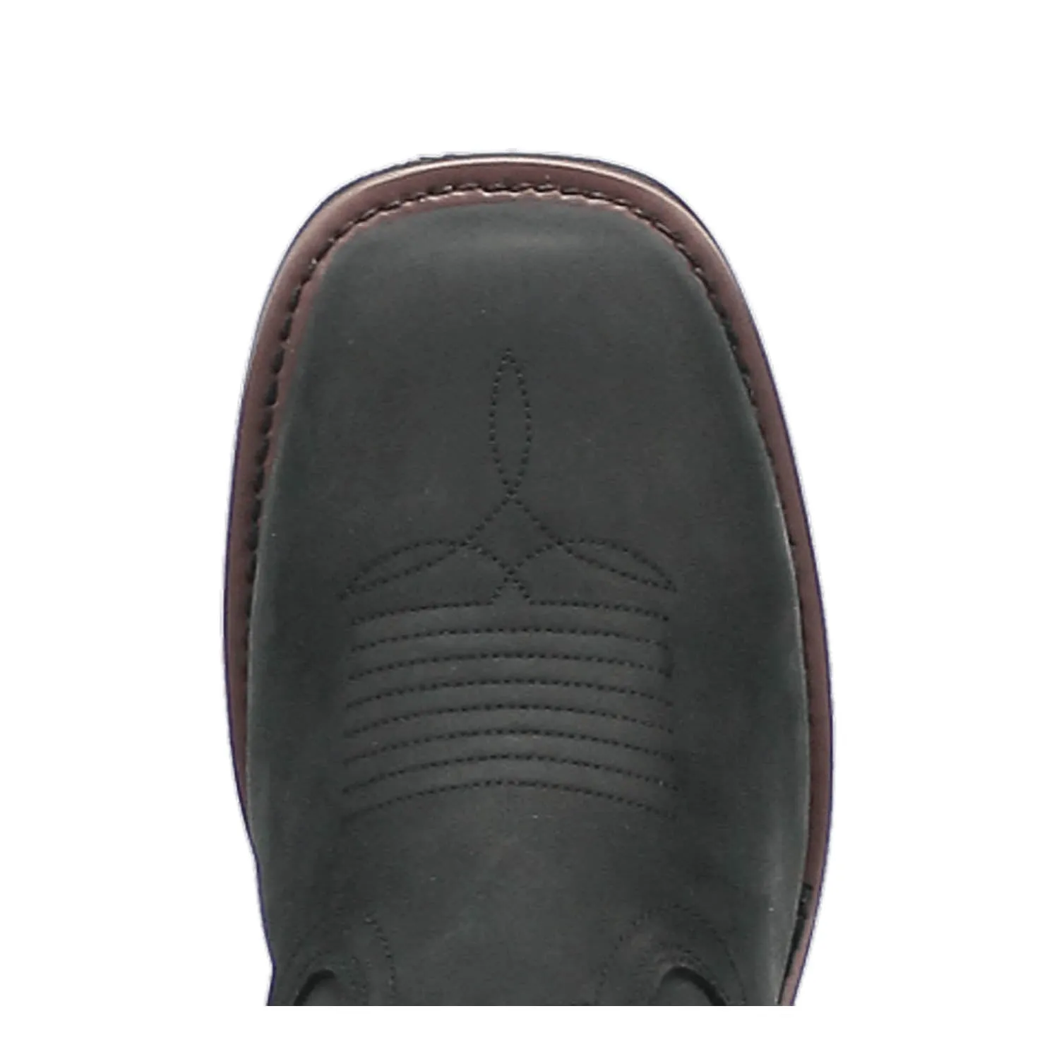 Dan Post Mens Las Cruces Composite Toe Waterproof Black Leather Work Boots 10 EW