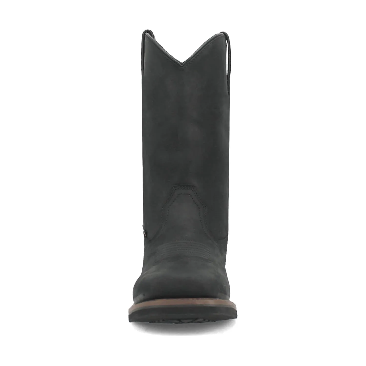 Dan Post Mens Las Cruces Composite Toe Waterproof Black Leather Work Boots 10 EW