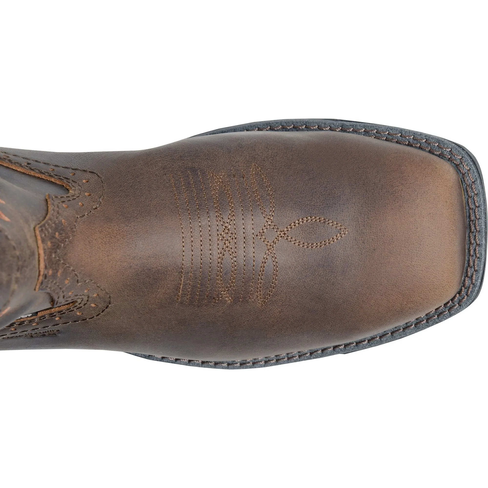 Double H Men's Phantom Rider 11" Waterproof Composite Toe Metguard Work Boot -Brown- DH5379