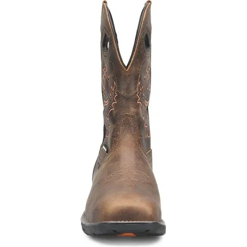 Double H Men's Phantom Rider 11" Waterproof Composite Toe Metguard Work Boot -Brown- DH5379