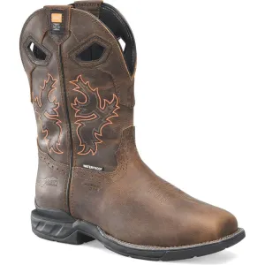 Double H Men's Phantom Rider 11" Waterproof Composite Toe Metguard Work Boot -Brown- DH5379