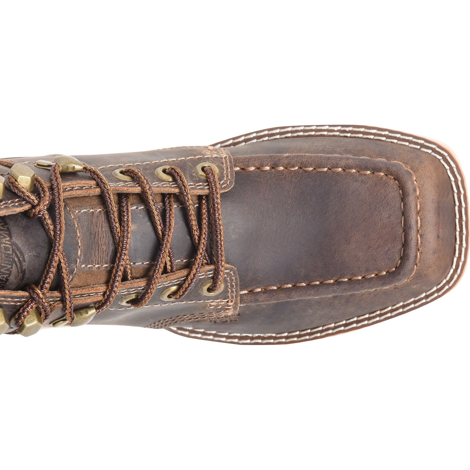 Double H Women's Phantom 5" Waterproof Composite Toe Lacer Work Boot -Brown- DH5386