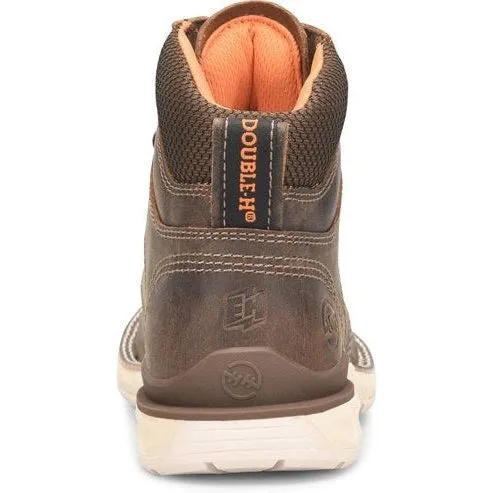 Double H Women's Phantom 5" Waterproof Composite Toe Lacer Work Boot -Brown- DH5386