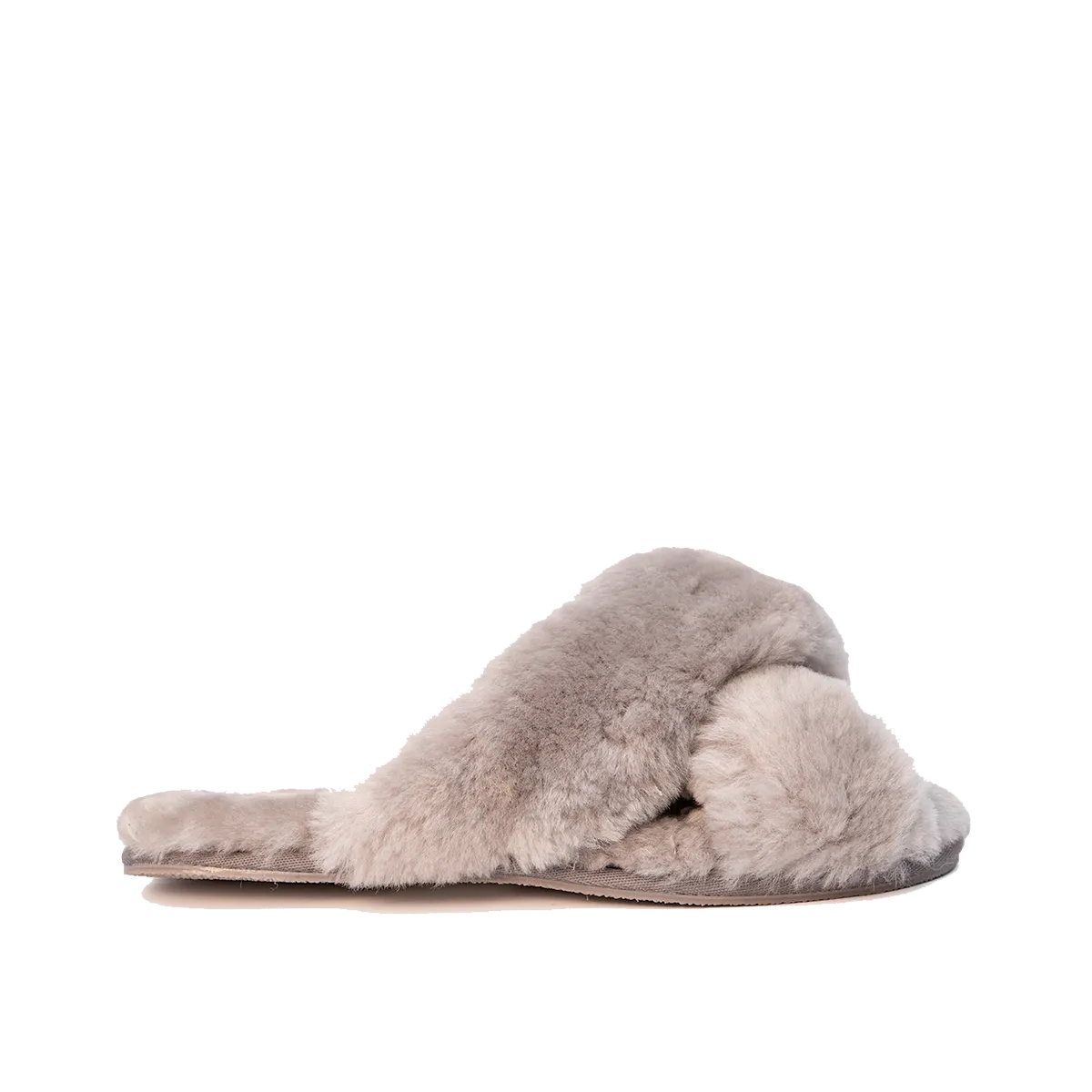 Esmee Sheepskin Slipper in Grey