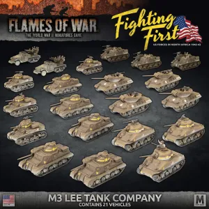 Flames of War: American Mid War - M3 Lee Tank Company