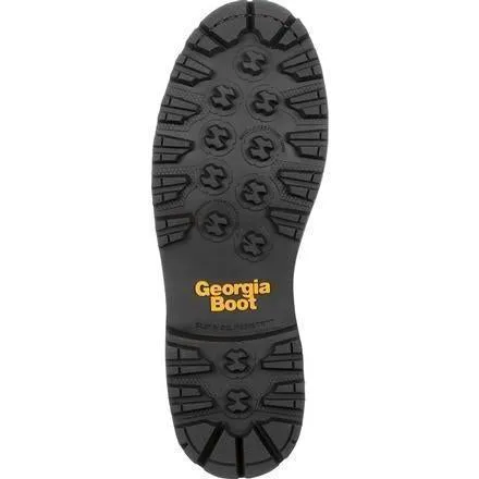 Georgia Men's AMP LT 9" Logger Composite Toe Waterproof Work Boot -  Brown - GB00238