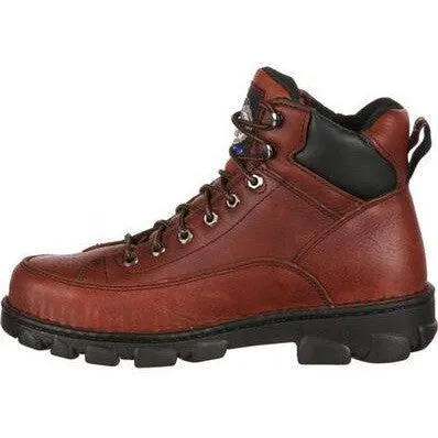 Georgia Men's Eagle Light 6" Steel Toe Wide Load Hiker Work Boot -Soggy- G6395