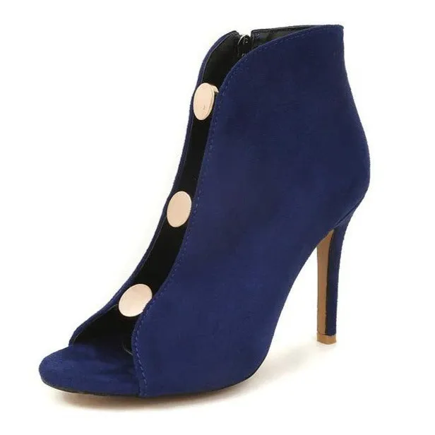 Gold Medallion Booties