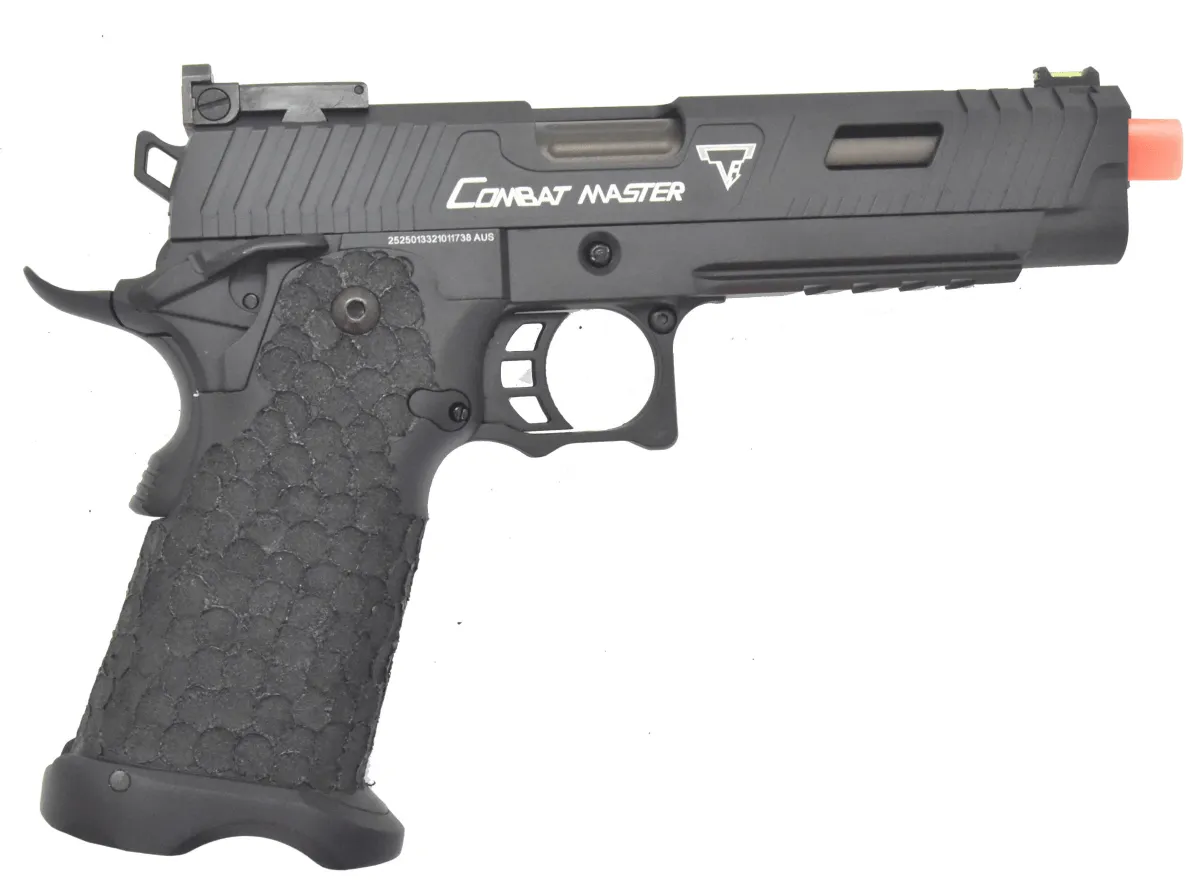 Golden Eagle 2011 TTI Gas Blow Back Gel Blaster in John Wick Wooden Box
