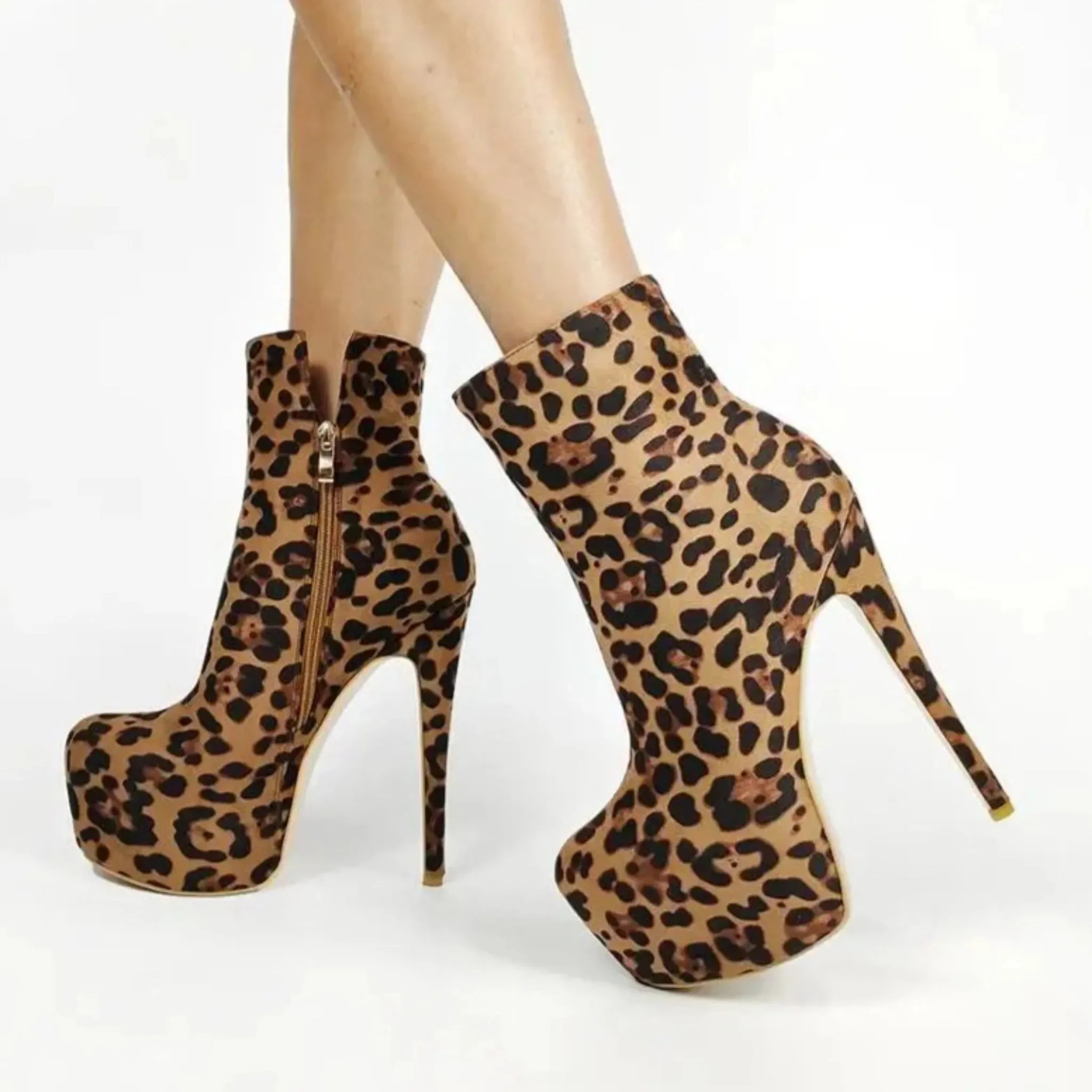 Handmade Ankle Platform Boots