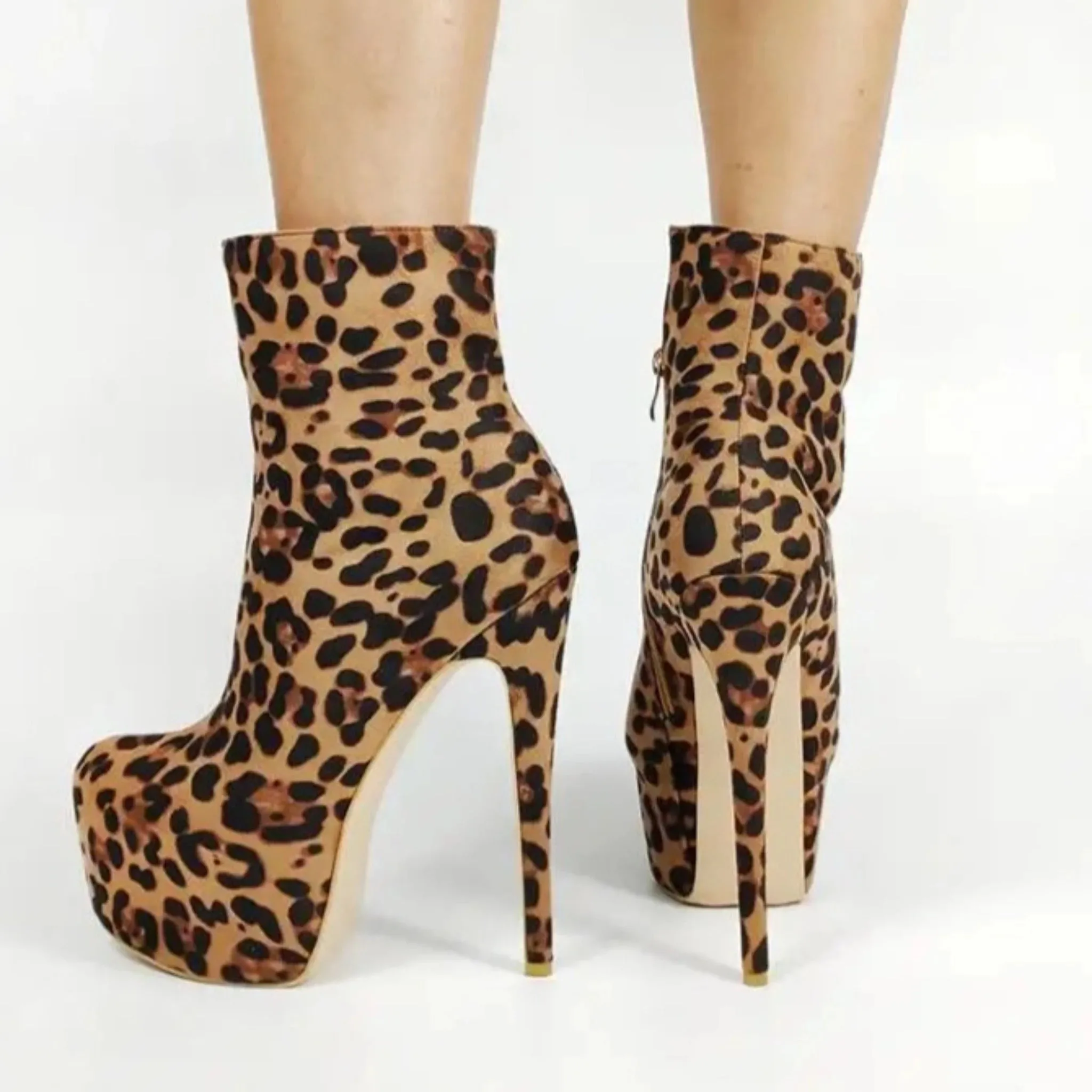 Handmade Ankle Platform Boots