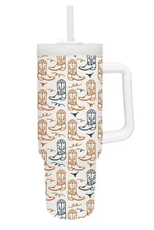 Hook'em Horns Tumbler