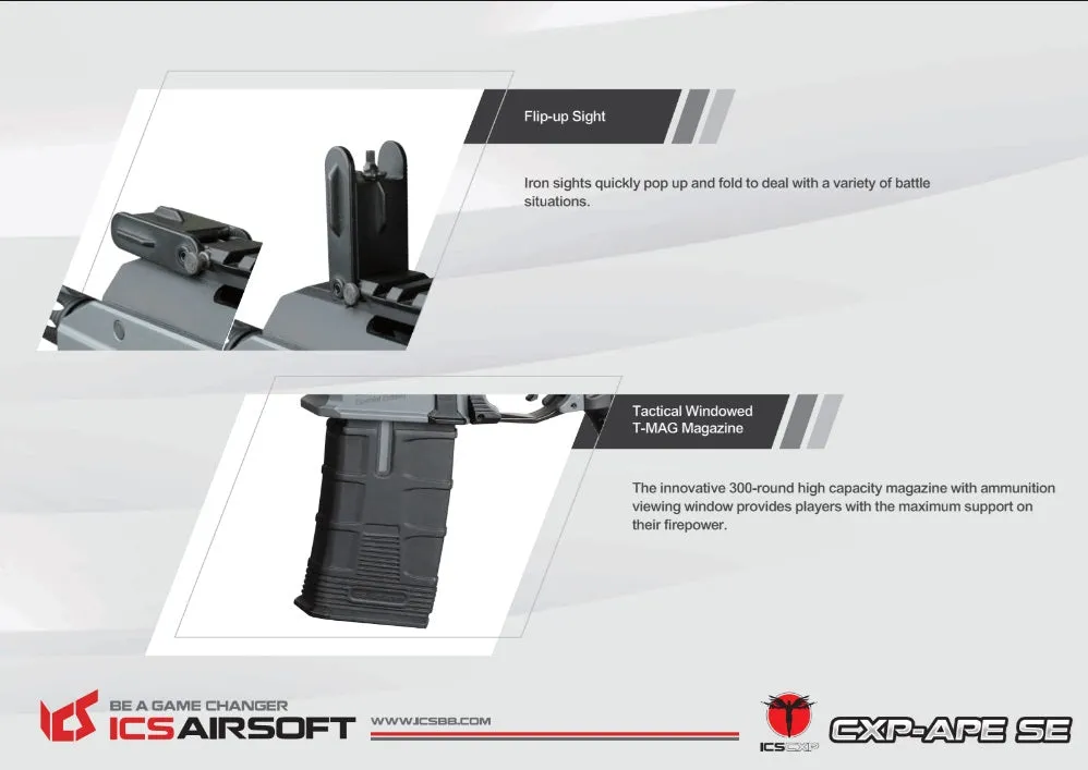 ICS CXP APE Advanced Combat Rifle SE S3 BK