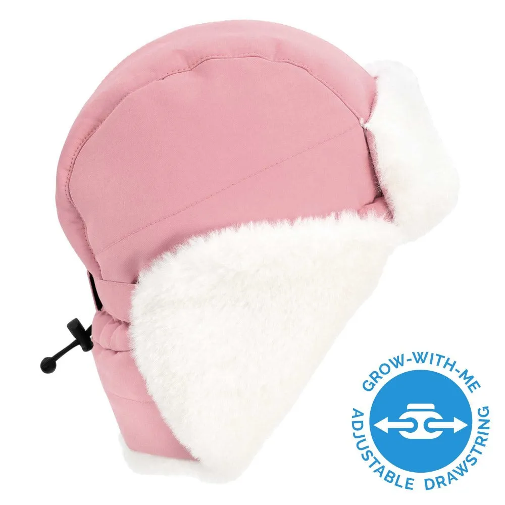 Jan&Jul Toasty-Dry Trapper Hat - Dusty Pink