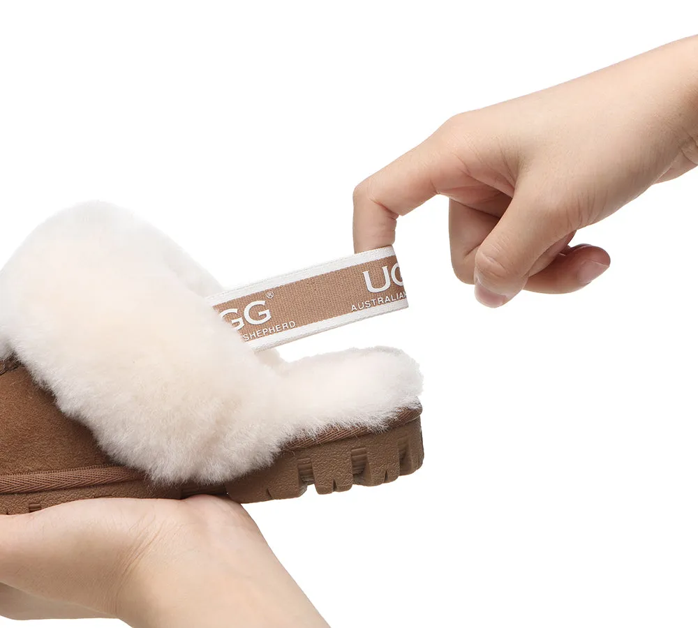 Kids Slingback Slipper Waffle Plus