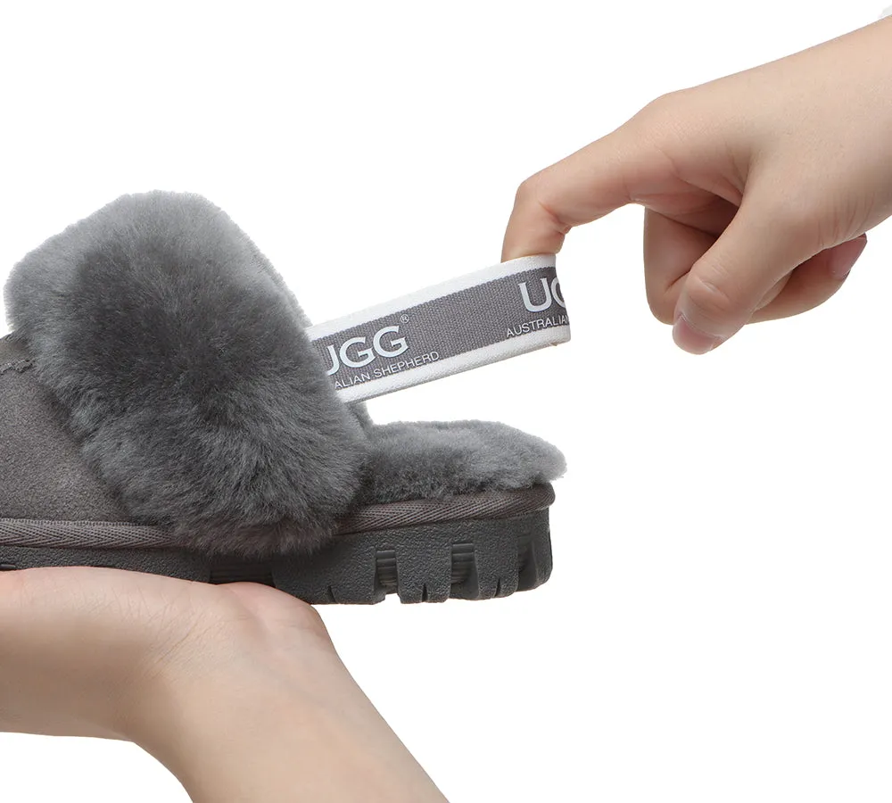 Kids Slingback Slipper Waffle Plus