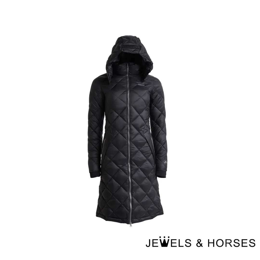Kingsland KL Alleigh Ladies Long Insulated Riding Coat - Black