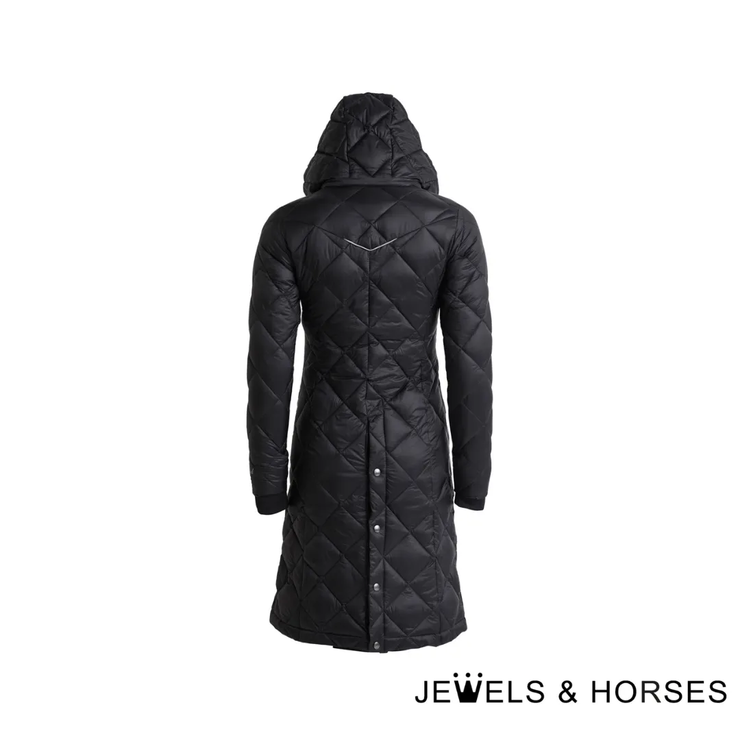Kingsland KL Alleigh Ladies Long Insulated Riding Coat - Black