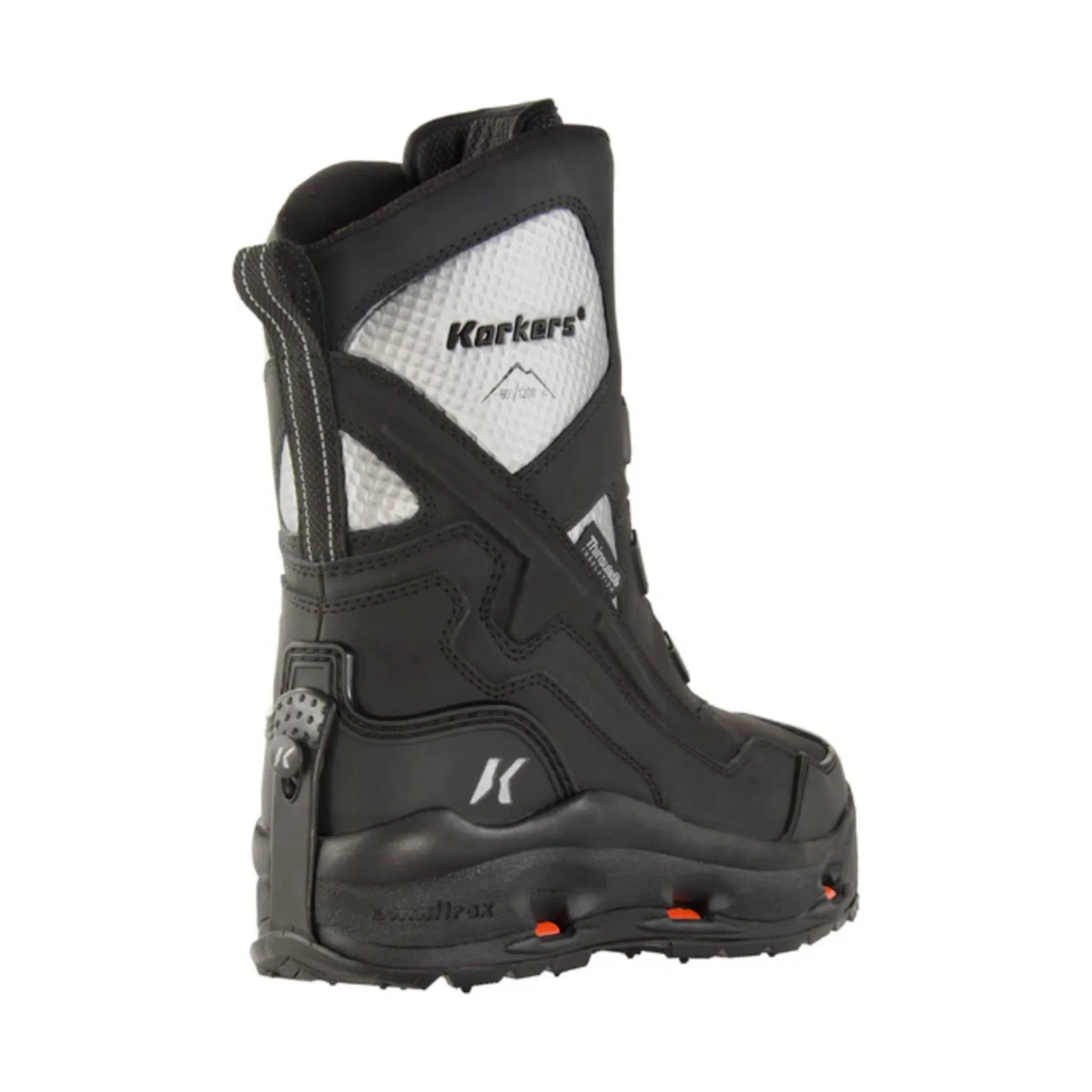 Korkers Men's Polar Vortex 1200G Winter Boots - Black