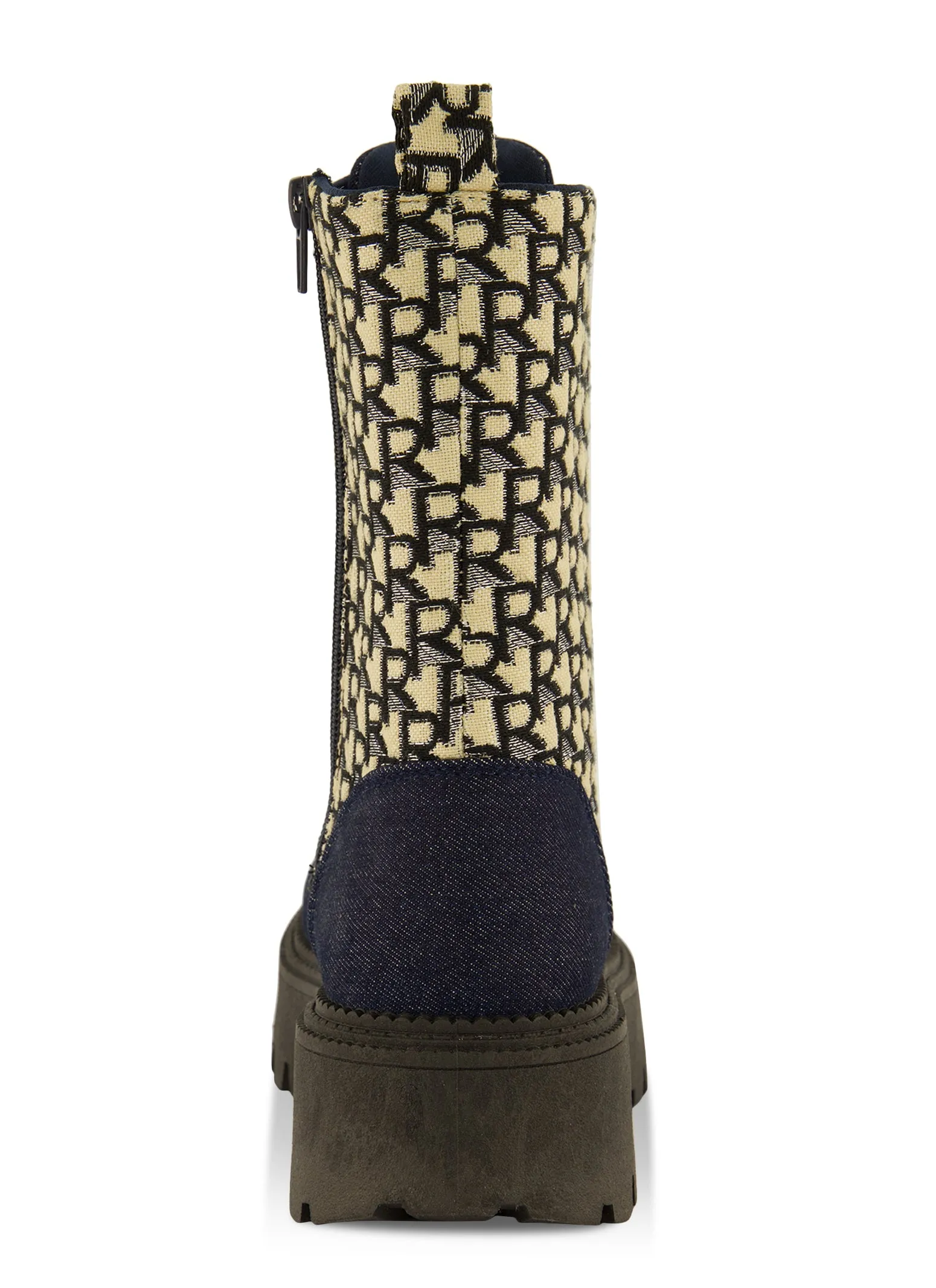 Low Platform Combat Boots