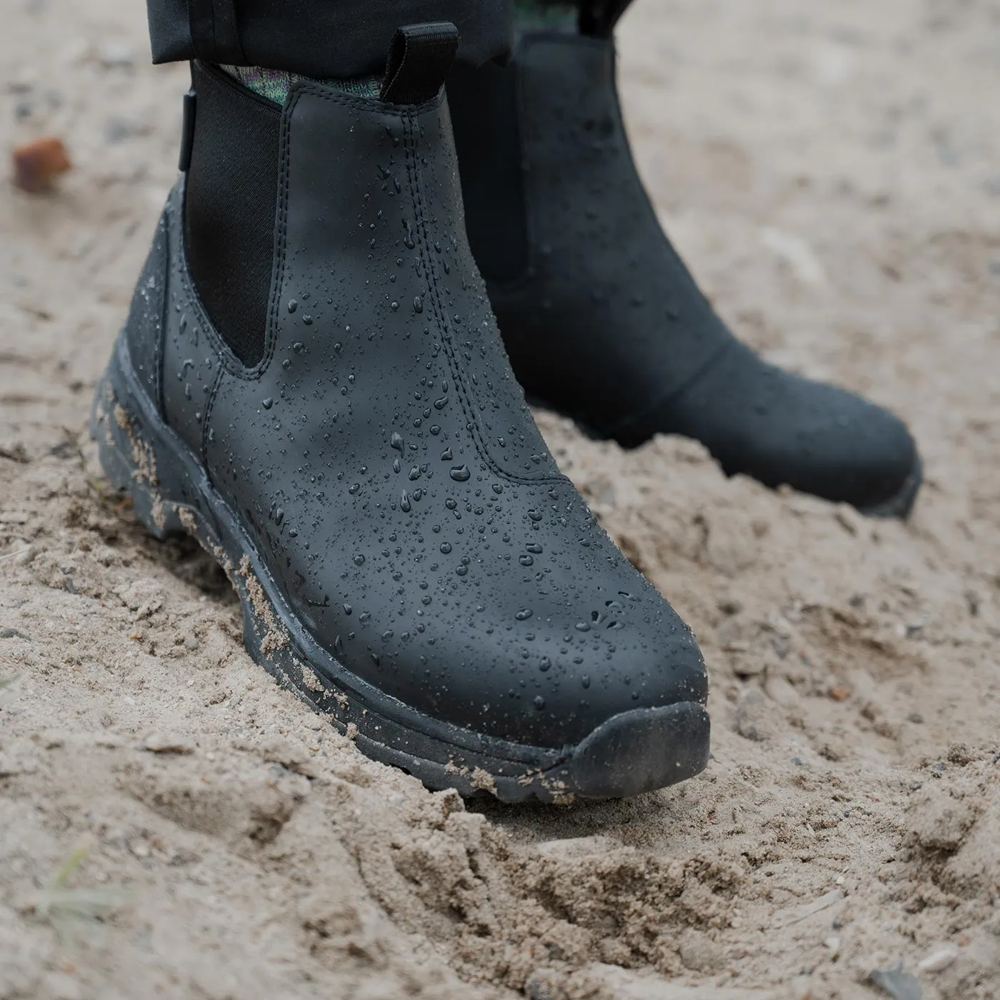 Marvin Track Waterproof Reflective - Black